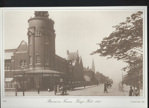 Barrow In Furness Cumbria Kings Hall   -  Print
