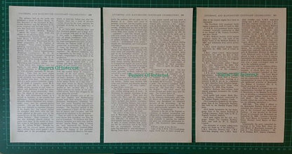 (6592) The Liverpool & Manchester Railway LION Ashton Davies   - 1930 Article