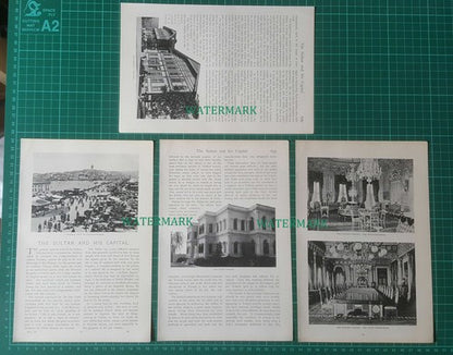 The Sultan Constantinople Turkey  - c.1900 Article / Print