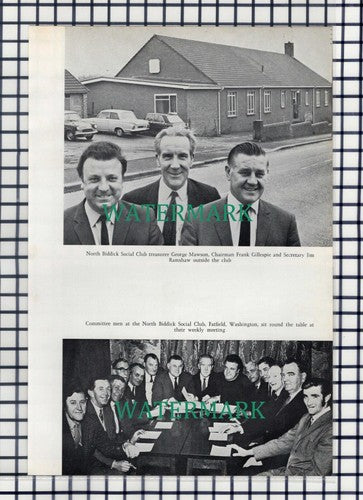 (7016) North Biddick Social Club / Westerhope / Prudhoe Liddle McDine - c.1970