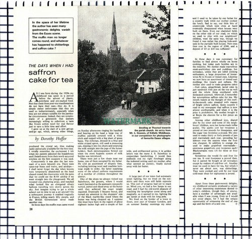 (121) Dorothy Huffer Essex  - 1970 Article