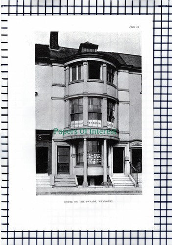 (6530) The Parade Weymouth A F Eaton Solicitor - 1980s Book Print
