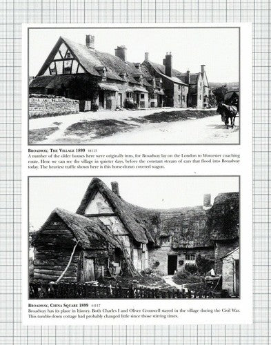 Broadway Worcestershire China Square  - Book Print