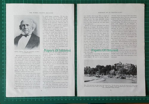 (6781) Herbert Spencer Philosopher  - 1954 Article