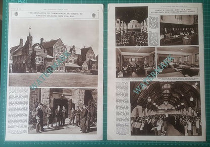Christ's College New Zealand Mr HR Hornsby  - 1961 Article