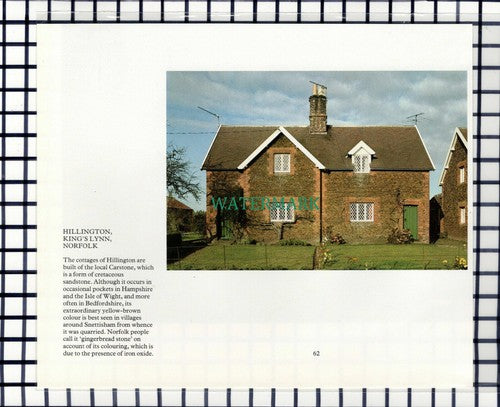 C7035) Hillington King's Lynn Norfolk - 1980s Cutting