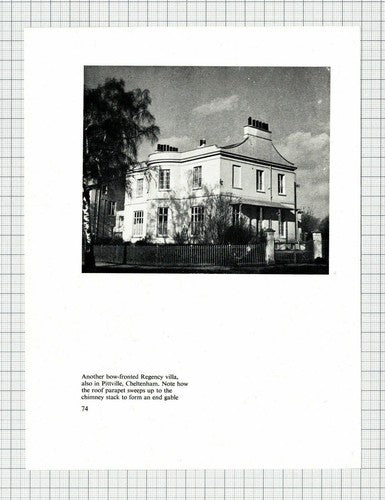 Pittville  Cheltenham Gloucestershire  - c.1950's Book Print
