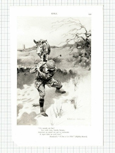 (5955) Golf George Roller   - 1897 Article