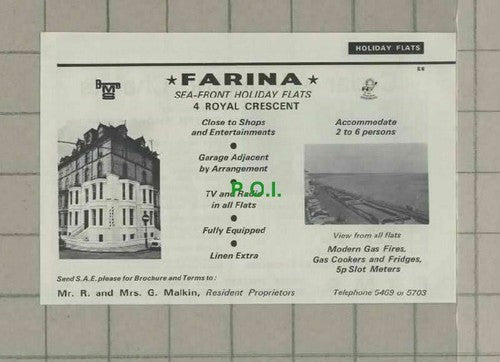 C2008) Bridlington Holiday Flats Cedar Chalets / Farina Malkin - 1973 Clip