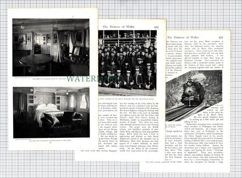 The Princess Of Wales The OPHIR York House St James's -  c.1900  Article