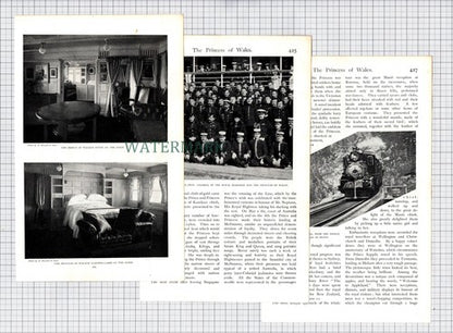 The Princess Of Wales The OPHIR York House St James's -  c.1900  Article