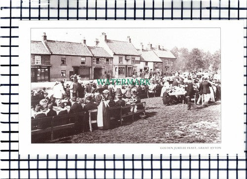 C7070) Golden Jubilee Great Ayton - c.1980s Cutting