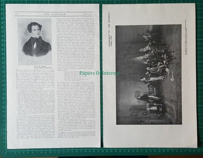X1340) Sir Walter Scott - 1932 Article