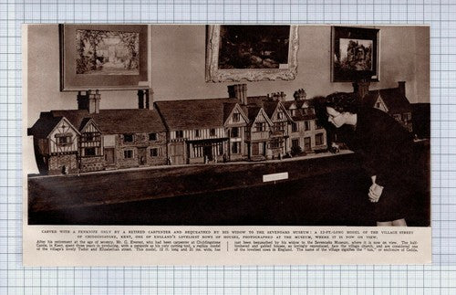 (5645) G Everest  Castle Carpenter Chiddingstone Street Sevenoaks Museum - 1948