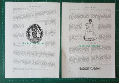 (6814) Miss Gertrude Robins Actress  - c.1913 Article