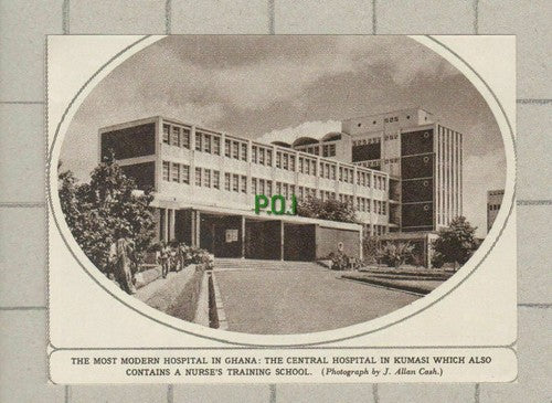 (5442) Central Hospital In Kumasi Ghana - 1961 Clip