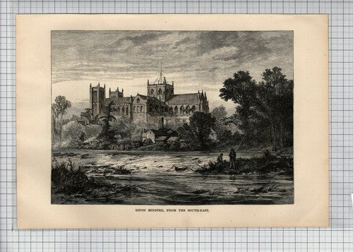 (6509) Ripon Minster - 1894 Cutting