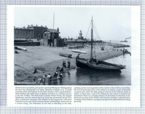 (5684) Fleetwood Lancashire Beach /  Brighton Pier  - Dbl SIded Cutting