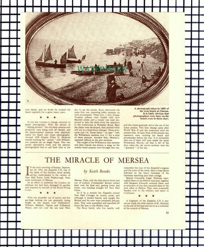 (7237) Clacton Essex Beach Photographers  Lester Keeble - 1967 Article
