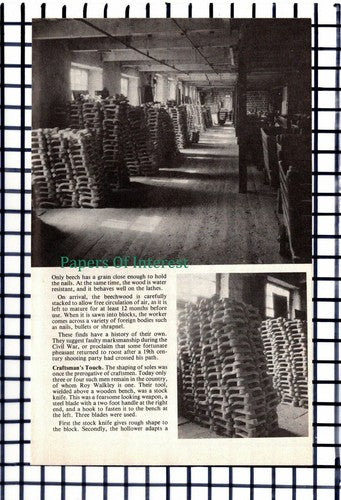 (7025) Hebden Bridge Frank Walkley Mill Roy Maurice Clogs - 1981 Small Article