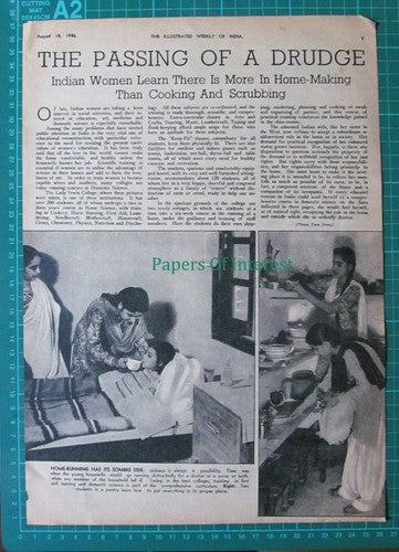 The Lady Irwin College India - 1946 Picture Article