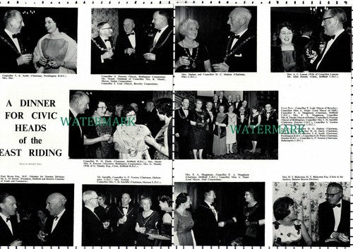 (7958) Hull East Riding Scaife Megginson Leason Blakeston - 1965 2-Part Cutting