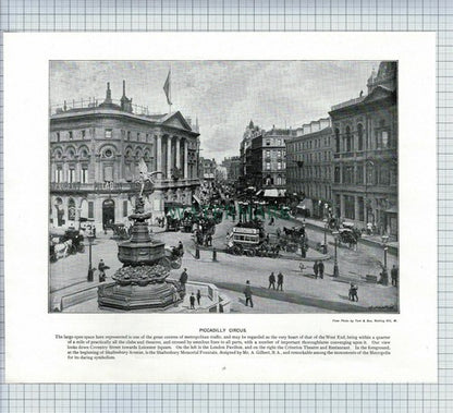 X1900) Eton College Great Western Railway GWR / Piccadilly   - c.1900 Book Print