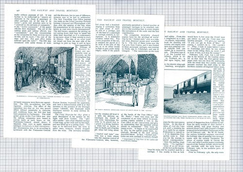 (6451) Mail And Newspaper Trains Paddington LF Sullivan  - 1914  Article