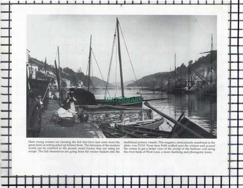 West Looe Cornwall - Double-Sided Book Print