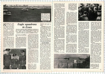 133 Eagle Squadron RAF Debden Chesley Peterson Mamedoff -   1983 Article / Print