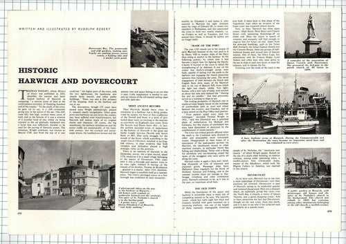 (168) Harwich & Dovercourt Essex  - 1966 Article
