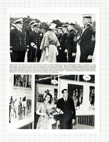 (5933) New Zealand Sea Cadets Hon   Lionel Berry Kemsley Newspapers - 1950s Clip