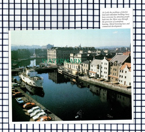 (7426) Leith Scotland  - 1980s Cutting