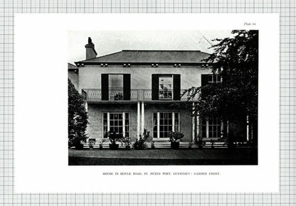 (6529) Doyle Road St Peter Port Guernsey - 1980s Book Print