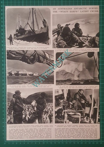(X52) WYATT EARP Australian Antarctic Research Grp Cpt Stuart Campbell - 1948