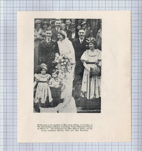 (5595) Alfred Briggs Jenny Hird Horsforth / Jessie Jeffray Guiseley H Dale  1936
