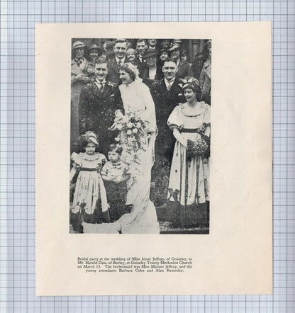 (5595) Alfred Briggs Jenny Hird Horsforth / Jessie Jeffray Guiseley H Dale  1936
