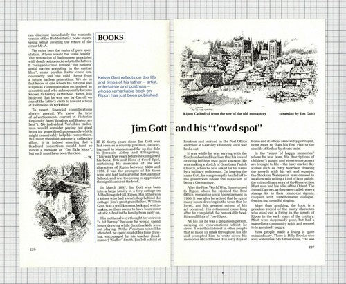 (6096) Jim Gott Artist Ripon North Yorkshire - 1988 SMALL Article