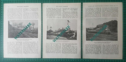 London & North Western Railway Expresses Trains -  1904 Article