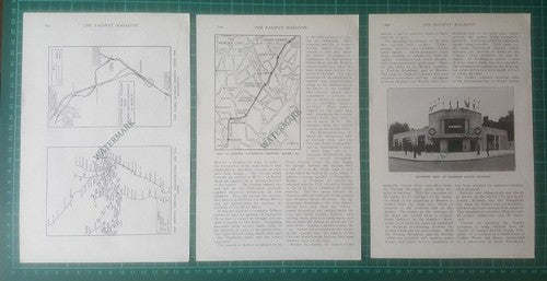 Morden Extension Kennington Railway Clapham South  -  c.1925 Article