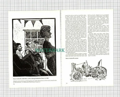 C3024) Harry Cicely Cockerill High Greenfield King's Arms Askrigg Sunnybank 1992