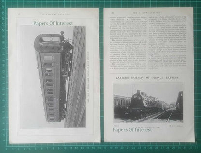 LMSR  New Steel Coaching Stock London Midland Scottish Railway  - 1926 Article