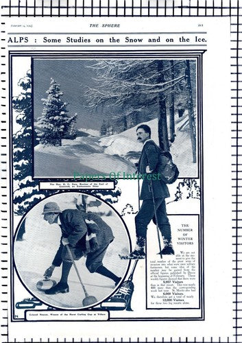 Hon Margery Sugden Lord Saye and Sele Colonel Heyyer EC Pery - 1914 Print