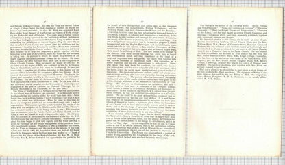 (6078) Richard Frederick Blunt Lord Bishop Of Hull Scarborough   - 1901 Article