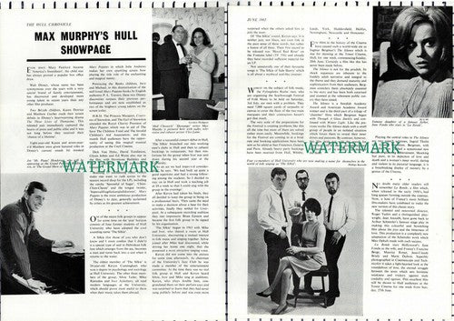 (7929) The Silkie Kevyn Cunningham Jane Fonda - 1965 Article