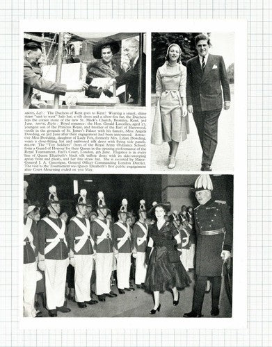 (5935) Royal Army Ordnance School Maj Gen JA Gascoigne Angela Dowding 1950s Clip