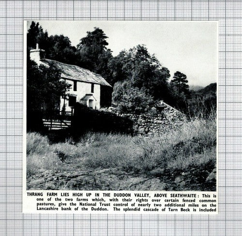 Thrang Farm Duddon Valley Seathwaite  - 1950 Small Cutting