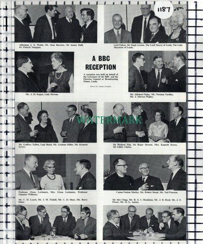 BBC Broadcasting House Leeds Nuttgens Clegg Kagan Anstey Lattimore 1966 Clipping