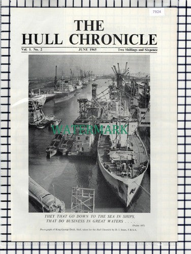 (7924) King George Dock Hull -  1965 Cutting