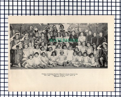 (7789) Guiseley Provident Sunday School / Yeadon Wigglesworth - 1936 Cutting